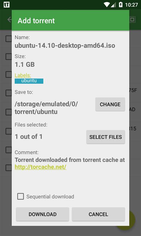 µTorrent Lite.